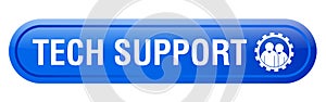 Tech support icon web button