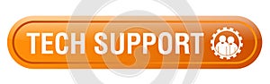 Tech support icon web button