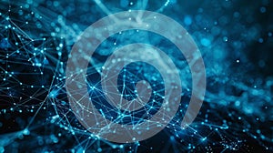 Tech themed digital background for ai, data security, multimedia, education, and scientific studies photo