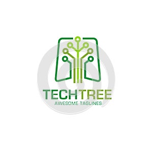 Tech tree logo concept