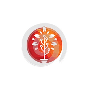 Tech Tree Logo Template icon.