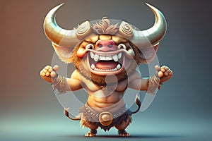 -tech visual effectsThe Super Happy Minotaur: A Pixar-esque Fairy Tale Delight!