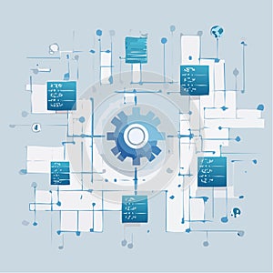 Tech Workflow and Data Processing Schematic