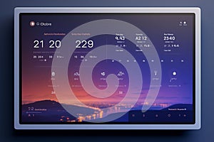 Techforward 2024 calendar app interfaces