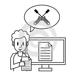 Techinical support for computer