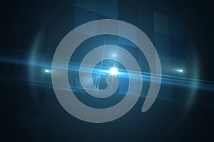 Technical background with squars