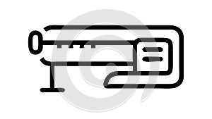 Technical Component Electronic Part Icon, vector design Generative AI