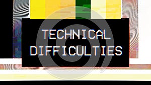 Technical difficulties moire distortion extreme