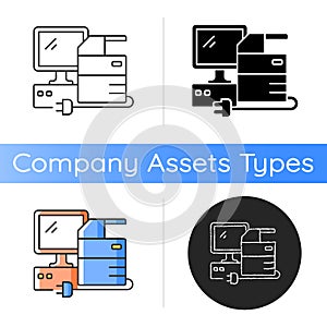 Technical equipment icon