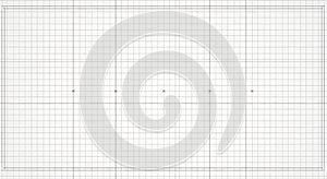 Technical Grid Paper Template with Coordinates