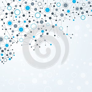 Technical Network Abstract Background