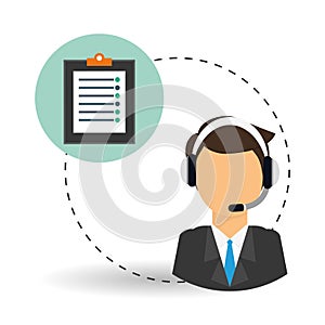 Technical service. call center icon. support concept