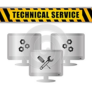 Technical service design.