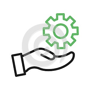 Technical Service Icon Image.