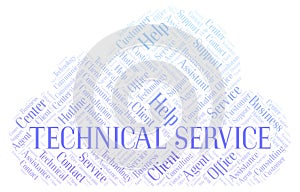 Technical Service word cloud