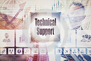 Technical Support concept