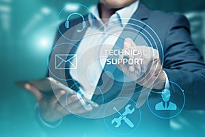 Technical Support Customer Service Business Technology Internet Concept