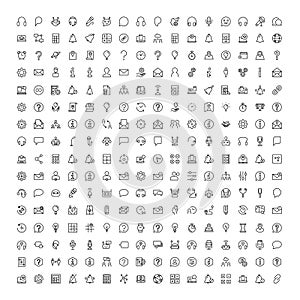 Technical support flat icon