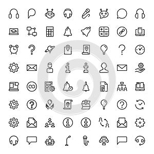 Technical support flat icon