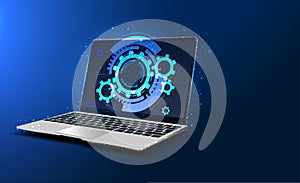 Technical support system. Remote access and control of a desktop computer or laptop via an Internet connection. software