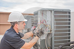 Technician and Capacitor photo