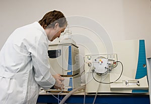 Technician in Laboratory