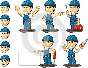 Technician or Repairman Mascot 2