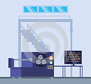 technified factory scene icon