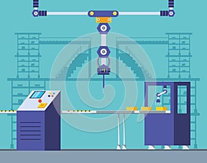 technified factory scene icon