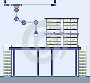 technified factory scene icon