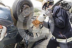 Techniques of rescue in traffic accidents