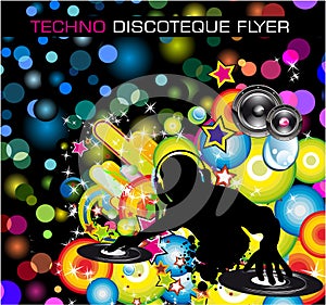 Techno Discoteque Flyer