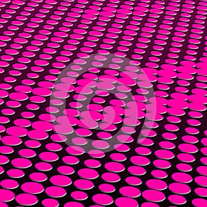 Techno dots background