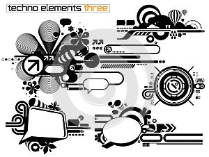 Techno elemetnts set three