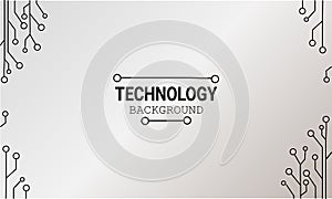 Technologi modern and simple  background photo
