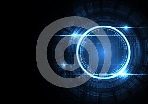 Technological encryption interface concept abstract background v