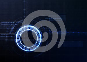 Technological intelligent interface encryption system abstract b