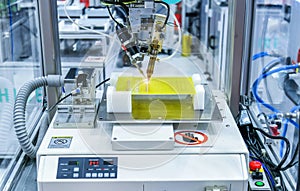 Technological process of soldering and assembly chip components on pcb board.