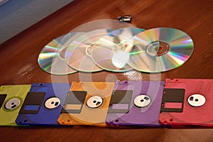 Technological progression of computing storage photo