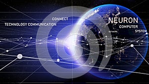 Technology 5G and 6G Communication in the future,5G internet concept,network image computer science,system connection scientific,