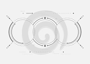 technology abstract backgrond, internet signal digital circle frame,antenna communication