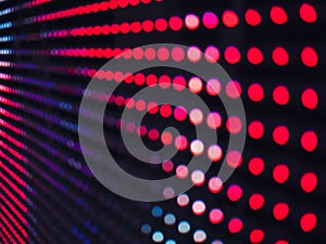 Technology Abstract background Led light pattern perspective