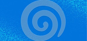 Technology abstract blue gradient background digital data network particles wave pattern matrix cyber interface