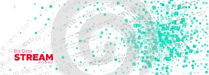 Technology Abstract. Matrix Digits. Data