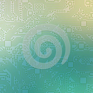 Technology abstract motherboard illustration background