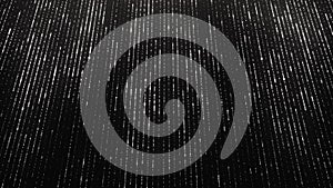 Technology background. Abstract digital particle wave. Futuristic dotted wave. Network connection structure. 3D