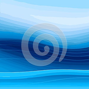 Technology background. Abstract digital particle wave. Futuristic linear wave. Network connection structure. 3D