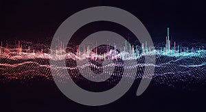Technology background design concept photo