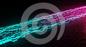 Technology background design concept photo