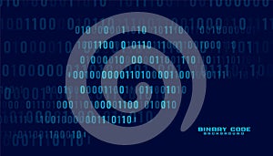 Technology binary code digital data transfer background